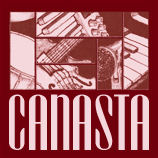 Dark red Canasta t-shirt