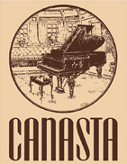 Brown Canasta t-shirt graphic