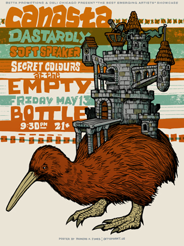 Canasta Empty Bottle Poster - 5.13.11